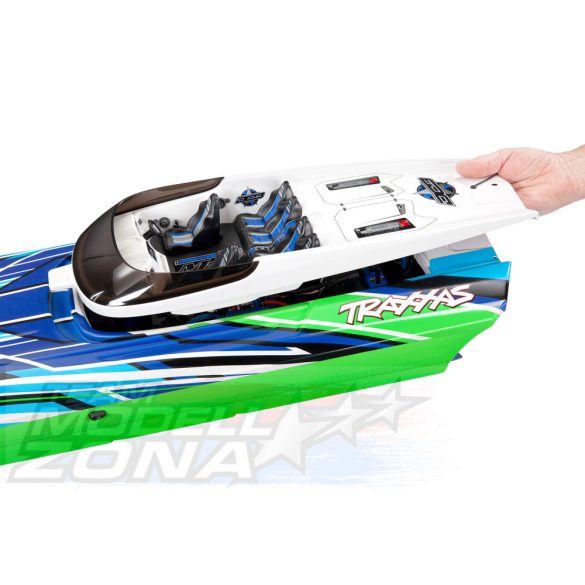 TRAXXAS DCB M41 GREEN/BLUE 40-ZOLL CATAMARAN BRUSHLESS modell