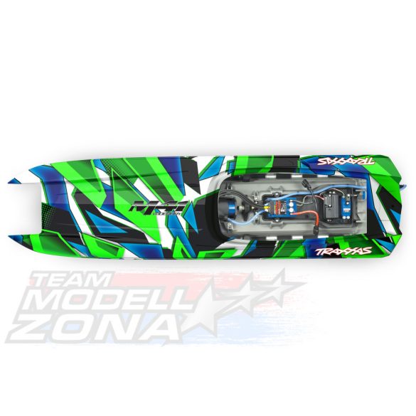 TRAXXAS DCB M41 GREEN/BLUE 40-ZOLL CATAMARAN BRUSHLESS modell