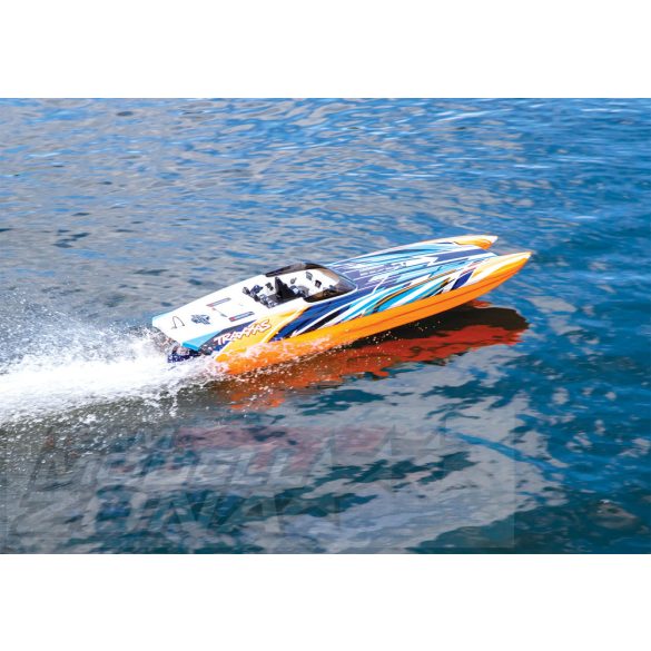 TRAXXAS DCB M41 ORANGE 40-ZOLL CATAMARAN BRUSHLESS modell