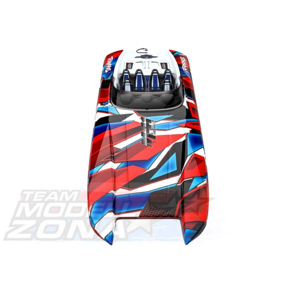 TRAXXAS DCB M41 RED/BLUE 40-ZOLL CATAMARAN BRUSHLESS modell