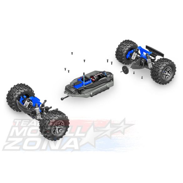 TRAXXAS STAMPEDE 4X4 BL-2S GREEN 1/10 MONSTER-TRUCK RTR