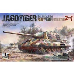   Takom - 1:35 Jagdtiger Sd.Kfz.186 Early / Late Production, 2 in 1 - makett