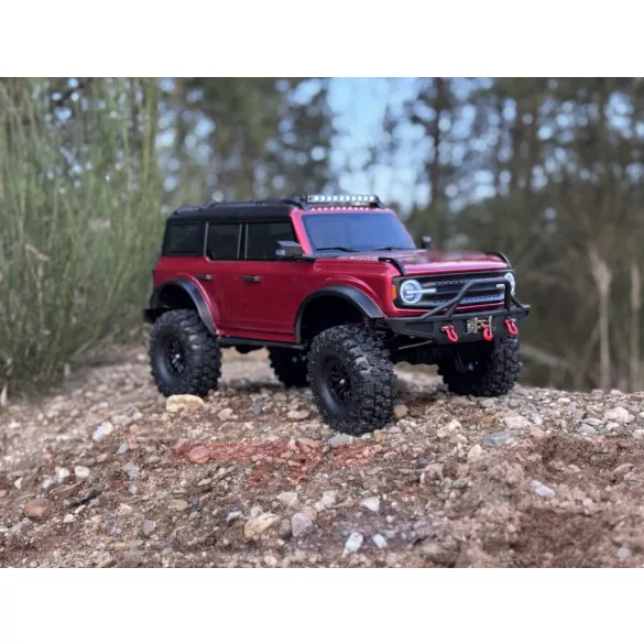 DF Models DF-4S Crawler Varant (Ford Bronco) Metallic-Red 1:8 RTR