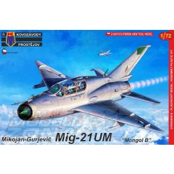  KPM 1:72 Mikoyan MiG-21UM "Warsaw Pact Service" Limited Ed. makett