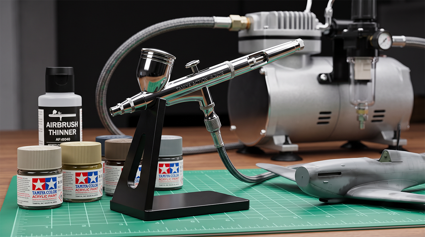 Szintléptél a makettezésben? – Ismerkedés az Airbrush technikával
