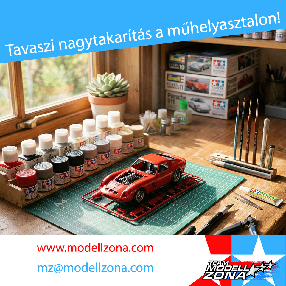 Tavaszi nagytakarítás a műhelyasztalon!